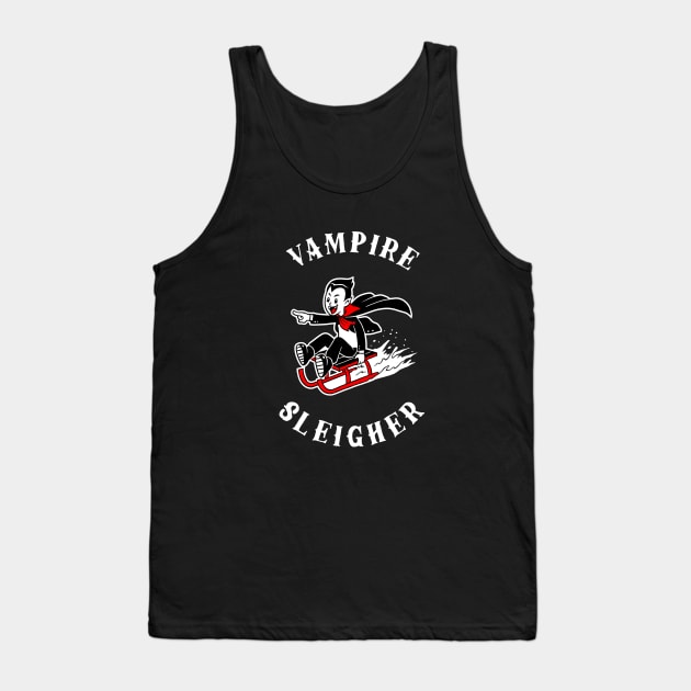 Vampire Sleigher Tank Top by dumbshirts